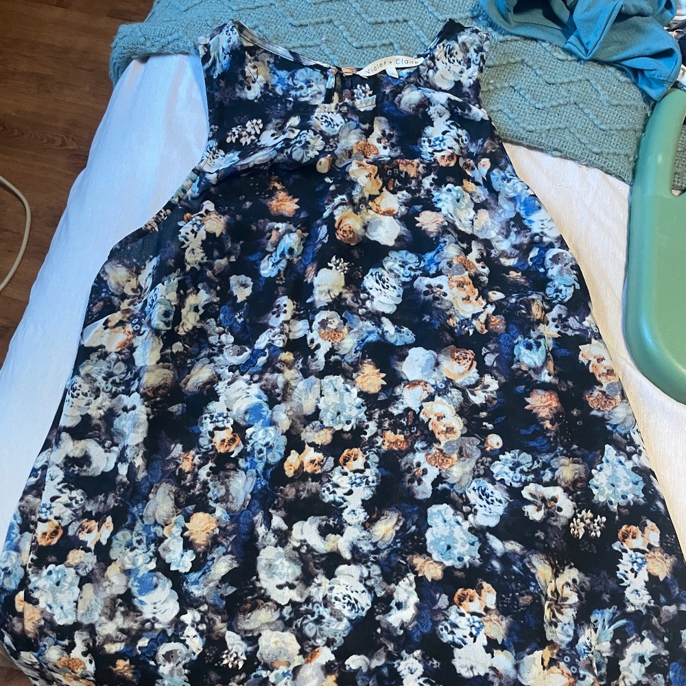 Floral tank top